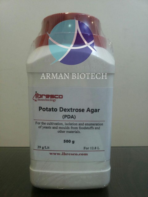 محیط PDA یا پوتیتو دکستروز آگار (Potato Dextrose Agar) پودری، ایبرسکو