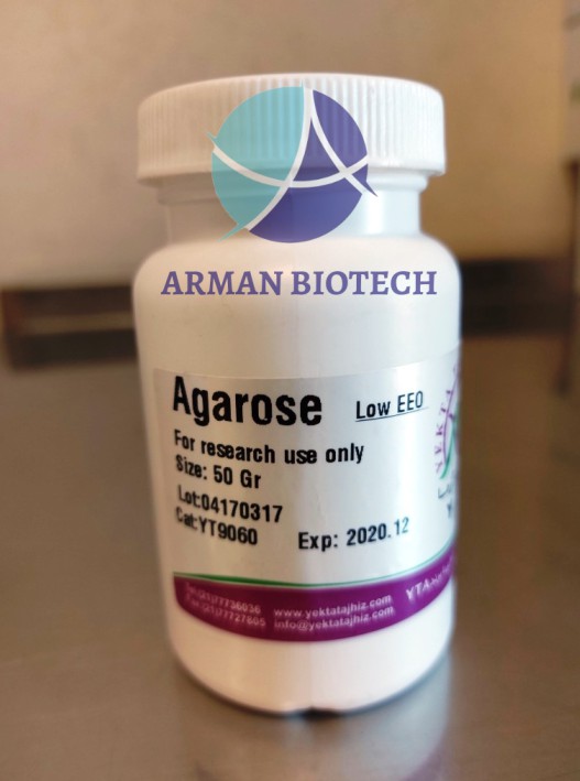 پودر آگاروز یا (Agarose Powder (Low EEO Agarose محصولی از یکتا تجهیز