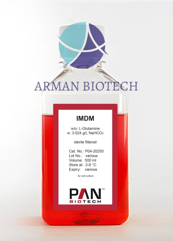 محیط کشت سلول IMDM در حجم 500ml محصول PAN Biotech آلمان