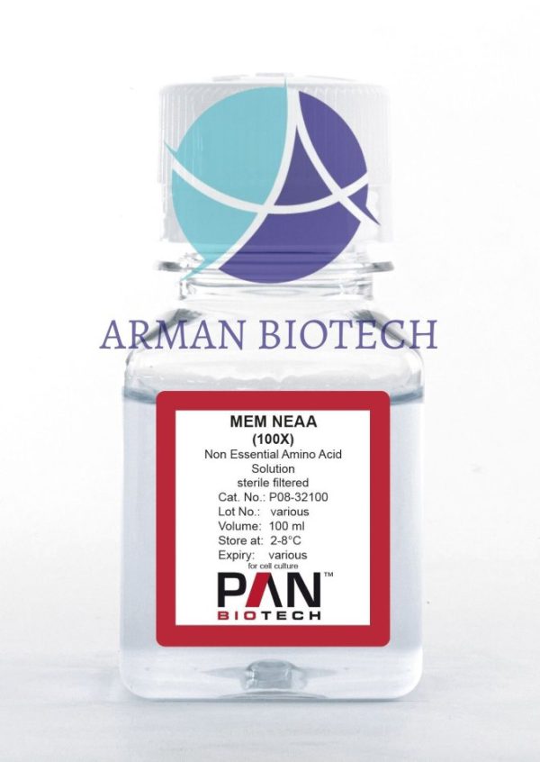محلول آمینو اسید های غیر ضروری (MEM NEAA (100X محصول PAN Biotech آلمان
