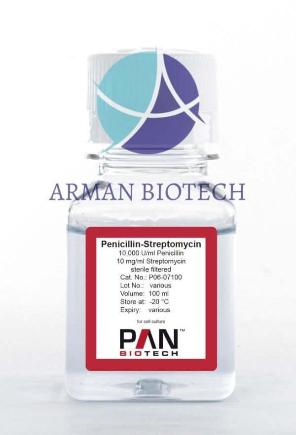 پنی ‌سیلین/استرپتومایسین محصول PAN Biotech آلمان، Penicillin-Streptomycin