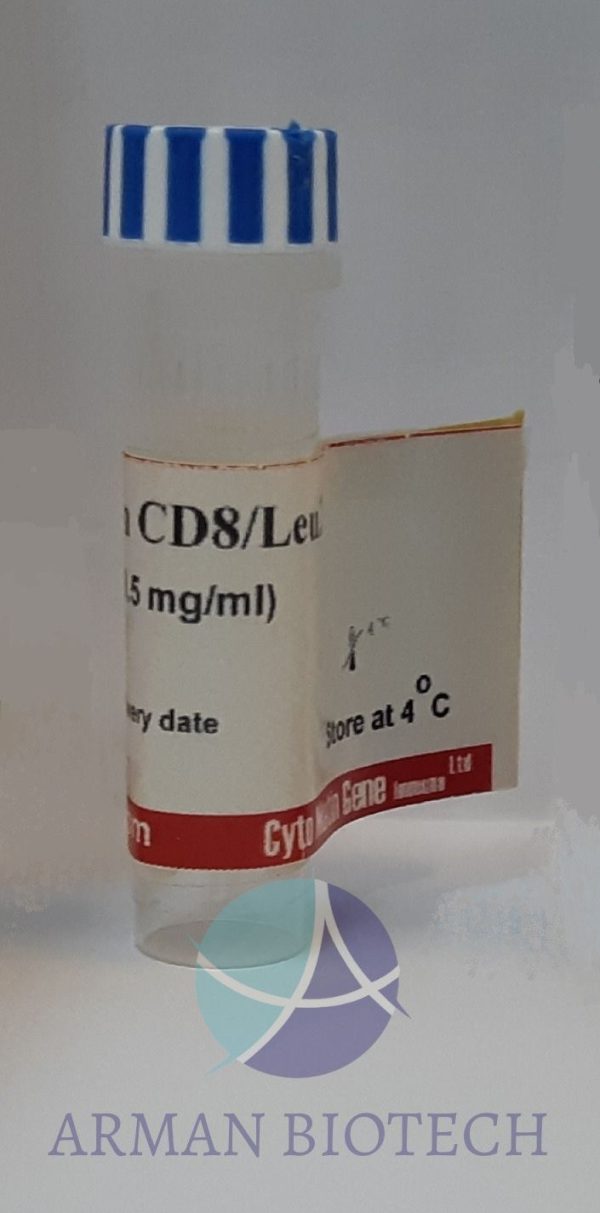 آنتی بادی مونوکلونال گیرنده CD8 انسان، Anti-human CD8 antibody (from mouse)، محصول CMG